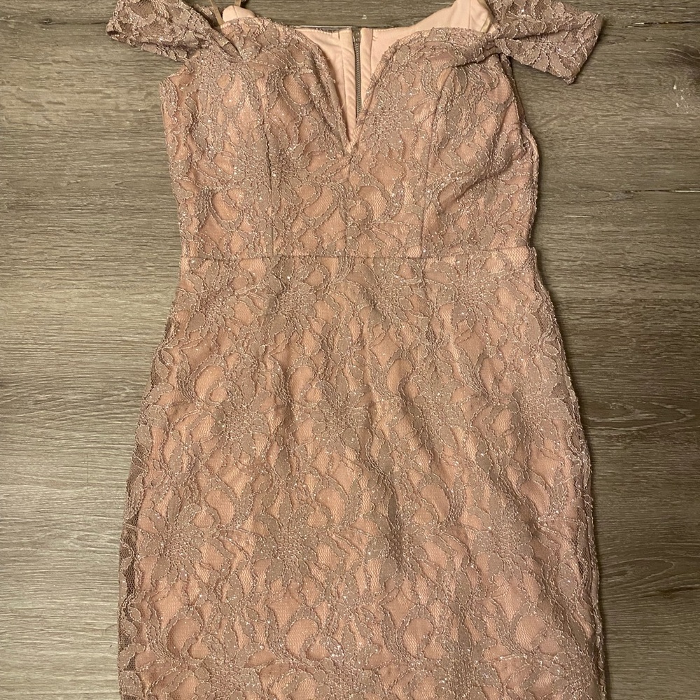 Nude/beige dress